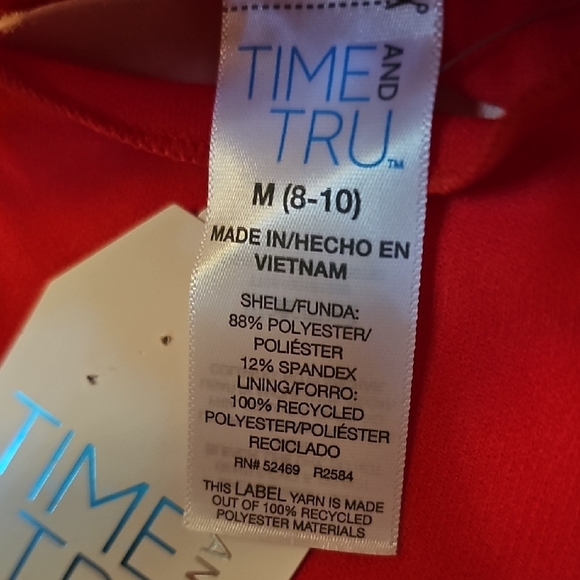 H5🔹️Women's Red One Piece Swimsuit - Picture 2 of 5